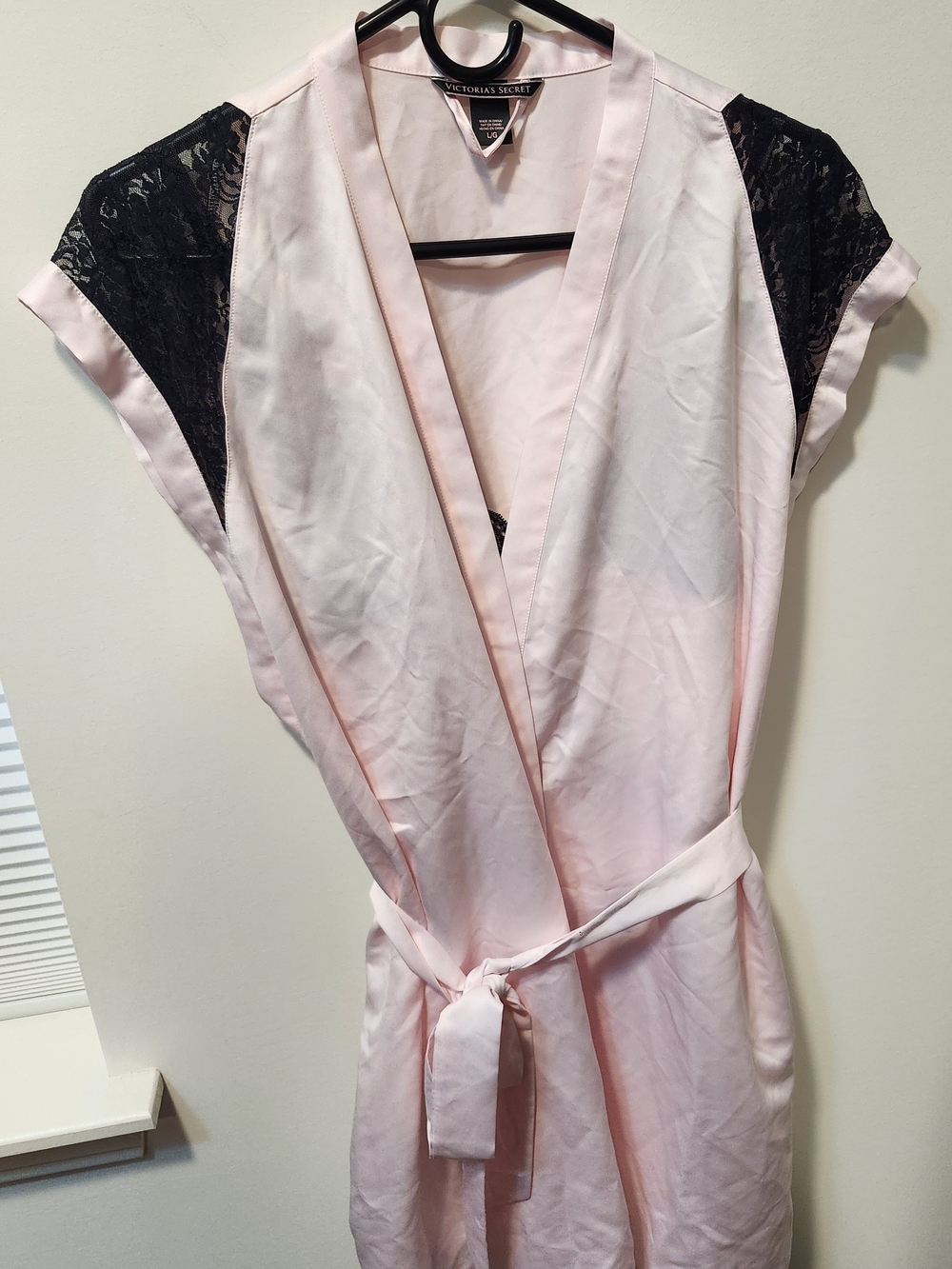 Victoria's Secret Pink Satin Set
